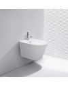 Bidet Sospeso YJ-1385 in Ceramica Bianco Lucido