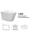 Bidet Sospeso YJ-1385 in Ceramica Bianco Lucido