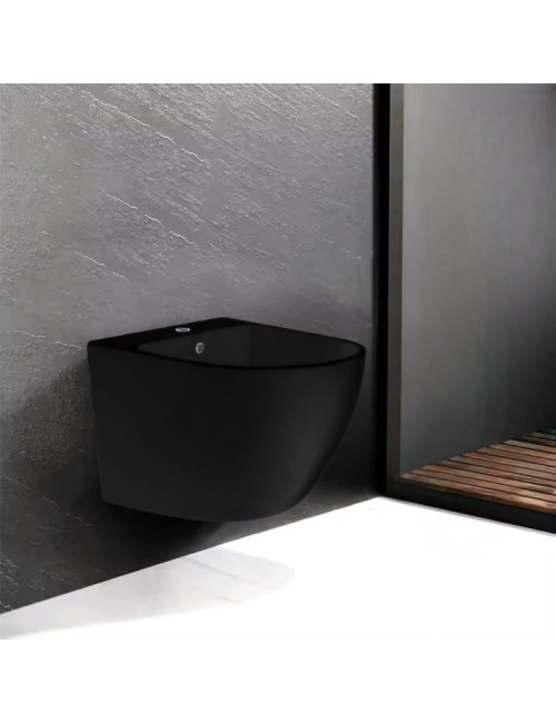 Bidet sospeso nero opaco YJ-BD08