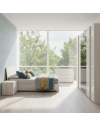 Camera Completa MELODIA – Eleganza Contemporanea Rovere e Bianco Lucido