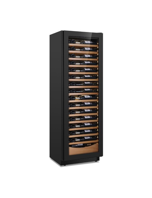 Cantinetta ventilata da incasso 105 bottiglie di vino DW170F1T colore nero