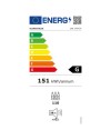 Cantinetta ventilata da incasso 105 bottiglie di vino DW170F2T colore nero