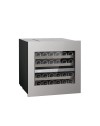 Cantinetta ventilata da incasso 24 bottiglie di vino DW242THX colore inox