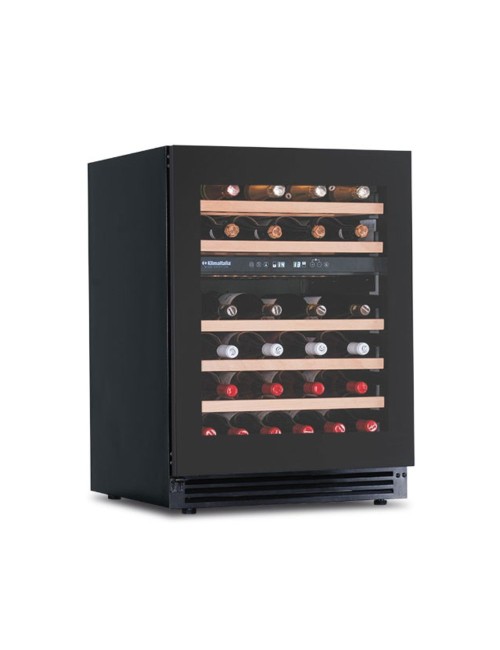 Cantinetta ventilata da incasso 46 bottiglie di vino DW46F2T colore nero