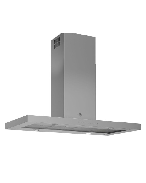 Cappa ad isola Bertazzoni KTI120PRO1XA 120 cm 1 motore a tre velocità inox classe A