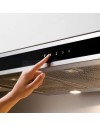 Cappa ad isola Bertazzoni KGI120CONXA 120 cm inox classe A