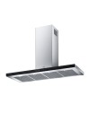 Cappa Franke da parete FTLN 120 cm inox e vetro nero classe A+