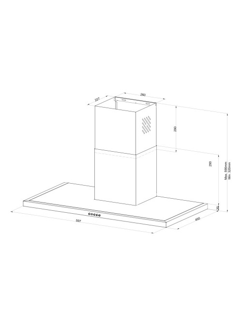 Cappa da Parete Acciaio Inox Embla60 Samet Prezzo