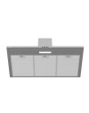 Cappa a piramide 90 cm Eolo90 inox Samet