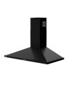 Cappa a piramide 90 cm Eolo90 Samet colore nero