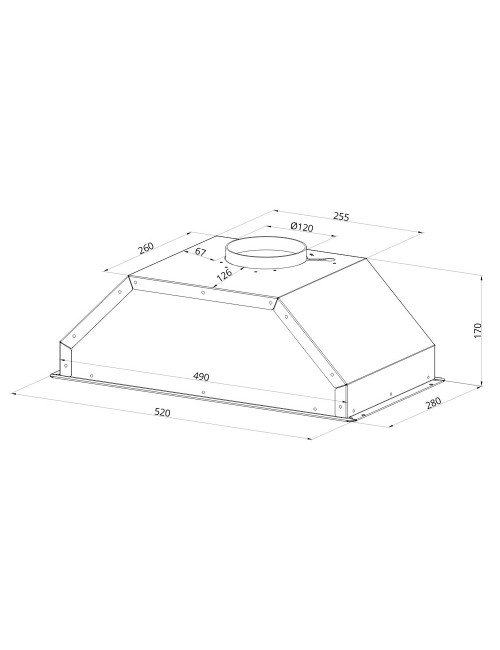 Gruppo Cappa Sottopensile GRUPPO52NEW Inox Samet Prezzo