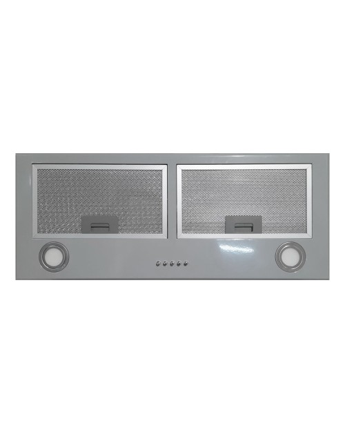 Cappa sottopensile integrata Samet Gruppo70 TB0272SAC luce led 3 livelli velocità colore silver classe D