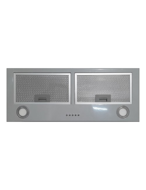 Cappa sottopensile integrata Samet Gruppo70 TB0272SAC luce led 3 livelli velocità colore silver classe D