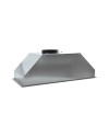 Cappa sottopensile integrata Samet Gruppo70 TB0272SAC luce led 3 livelli velocità colore silver classe D