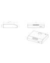 Gruppo cappa sottopensile 3 livelli Tornado6025WH bianco classe D