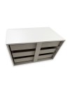Cassettiera interna per armadio 3 cassetti bianco 87,3x51x48,5H CASSINTFPM