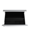 Cassettiera ufficio in ferro con ruote 3 cassetti ESMC03 grigio chiaro