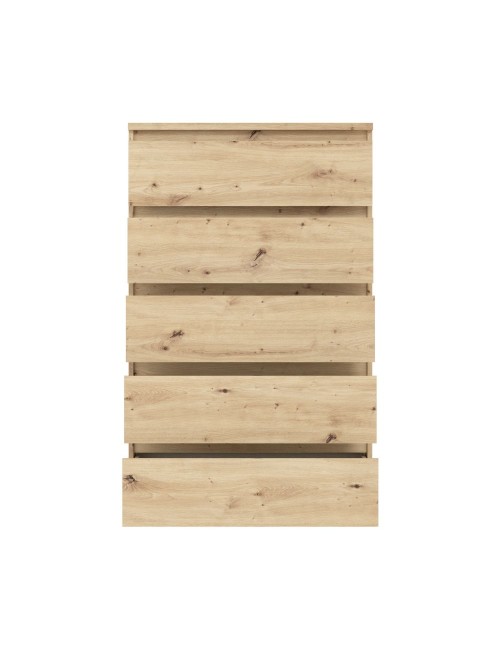 Cassettiera Morgan 5 cassetti rovere – 77.2x42.2x128H