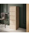Cassettiera Morgan 5 cassetti rovere – 42x42.2x128H