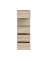 Cassettiera Morgan 5 cassetti rovere – 42x42.2x128H
