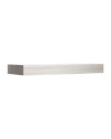Mensola bagno rovere grigio ghiaccio per lavabo d’appoggio Ely 120x45: eleganza e funzionalità per il tuo bagno