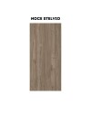 Cucina 360 cm con elettrodomestici Iris colore noce stelvio verde pesto