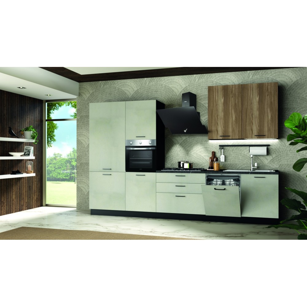 Cucina Completa Micol Sinistra 345 – Design Moderno e Funzionalità in un Unico Spazio