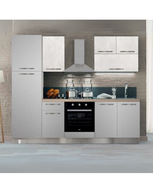 Cucina Molly tortora e canyon white elettrodomestici inclusi 255