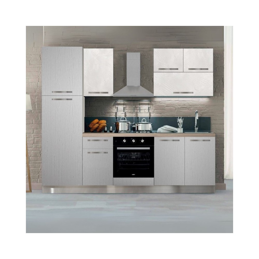 Cucina Molly tortora e canyon white elettrodomestici inclusi 255