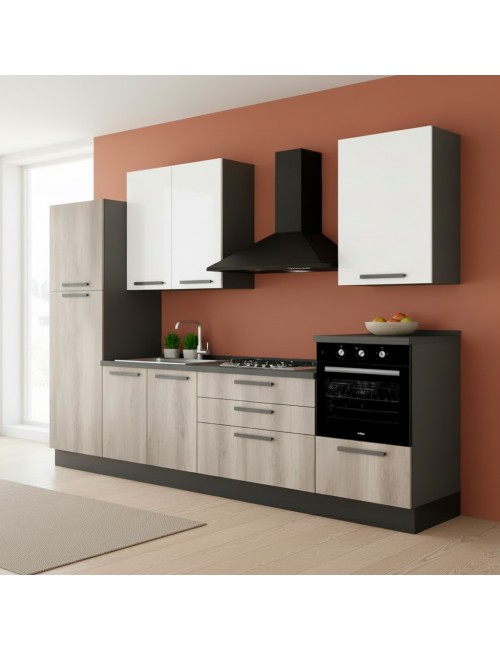 Cucina 300x216 H Petrol Colore Antracite Bianco Gordon Prezzo