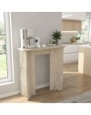 Consolle ingresso Mara Travertino con Gambe Geometriche – Design Moderno