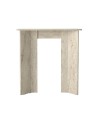 Consolle ingresso Mara Travertino con Gambe Geometriche – Design Moderno