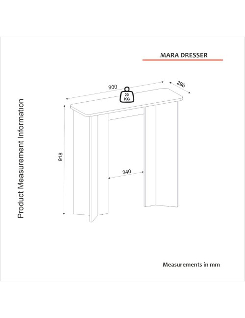 Consolle ingresso Mara Travertino con Gambe Geometriche – Design Moderno