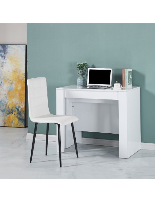 Consolle Allungabile Ofelia 90x50x75h colore bianco Veriaffari.it