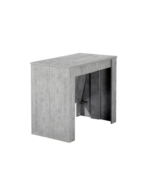 Consolle Allungabile Ofelia 90x50x76h colore cemento - Veriaffari.it