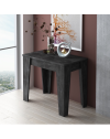 Consolle allungabile Petra 90x53,6x75,2H cm colore grigio cemento