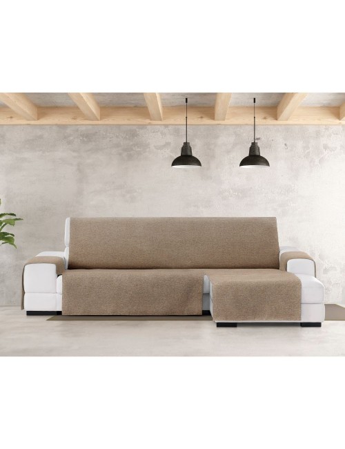 Copridivano Penisola Destra Beige Tessuto Jacquard Valeria 290 Prezzo