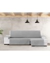 Copridivano penisola destra grigio tessuto jacquard Valeria 240