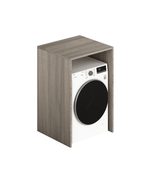 Copriasciugatrice in legno 71x65x105 colore olmo