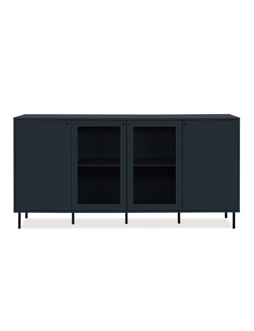 Credenza blue navy 4 ante Caracas51A 180X40X90H