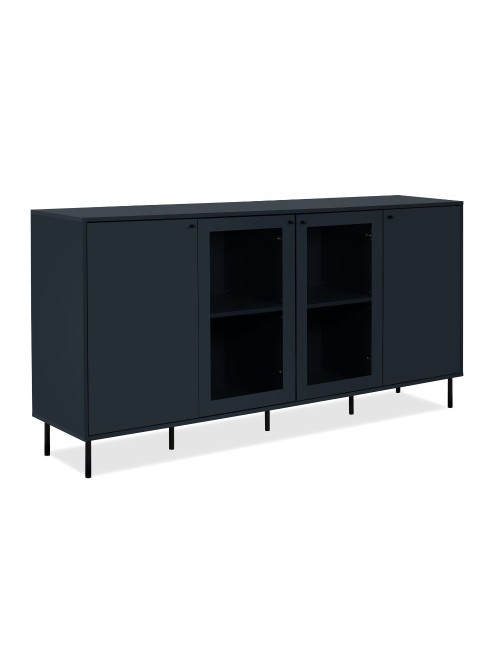 Credenza blue navy 4 ante Caracas51A 180X40X90H
