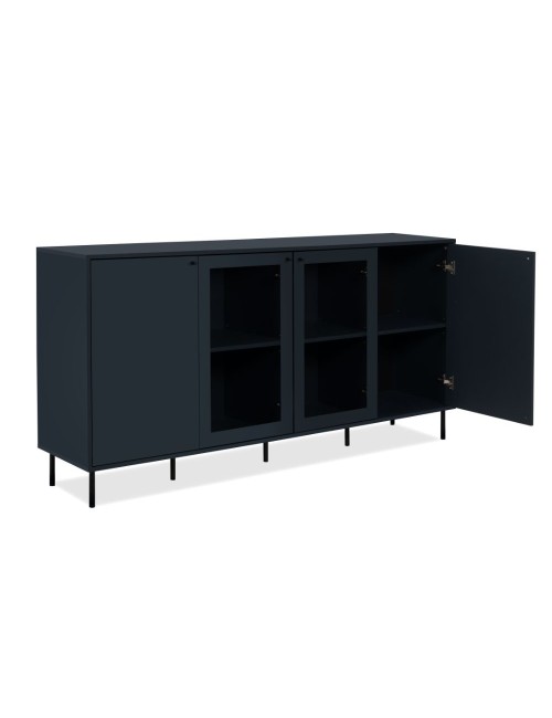 Credenza blue navy 4 ante Caracas51A 180X40X90H