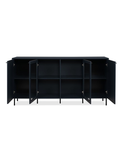 Credenza blue navy 4 ante Caracas51A 180X40X90H