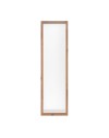 Credenza alta L120XP40XH140 New Denver51 colore bianco e rovere