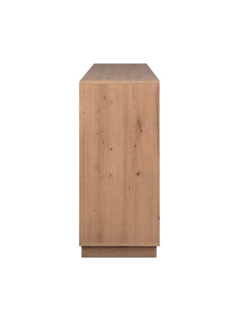 Credenza Phoenix 51A con 3 ante e 3 cassetti rovere e bianco 178x40x88H