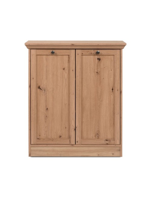 Madia 2 ante rovere anticato Timber01A 80x35x90H Il fascino del legno naturale nella tua casa