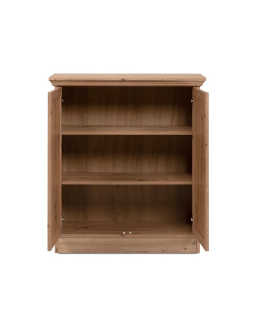 Madia 2 ante rovere anticato Timber01A 80x35x90H Il fascino del legno naturale nella tua casa