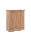 Madia 2 ante rovere anticato Timber01A 80x35x90H Il fascino del legno naturale nella tua casa