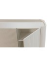 Credenza Willa18924 4 ante effetto cannettato colore crema 200x40x80H – Eleganza e capienza