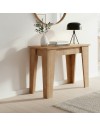Consolle allungabile Natron 50x90 cm colore rovere